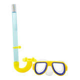 Kit Snorkel Set Buceo Con Mascara + Snorkel Pileta Niños Hb