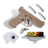 Airsoft Glock 19x Coyote Blowback Gen5 Bbs Co2 4.5mm Xchws C