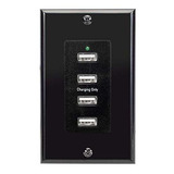 Cargador Usb De Pared Magnadyne 4 Puertos