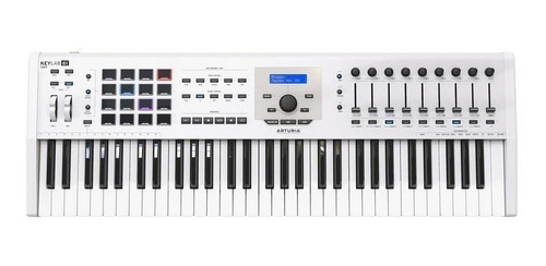 Arturia Keylab 61 Mk2 Controlador Teclado Midi Blanco