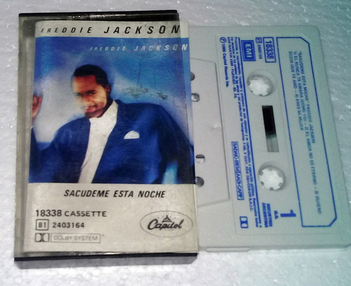 Freddie Jackson Sacudeme Esta Noche Cassette Kktus