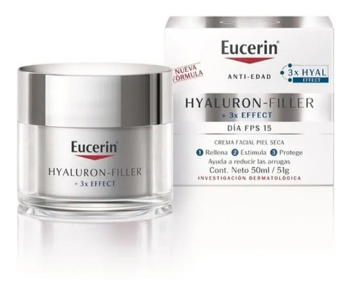 Crema Eucerin Hyaluron Filler 3x Effec - mL a $3560