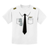 Luso Aviation The Pilot Uniform Camiseta Juvenil Pequeño Bla