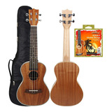 Ukelele Concierto Encordado Adicional  + Estuche