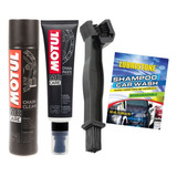 Kit Cadena Motul C1 + Motul C5 + Cepillo Cadenas + Obsequio