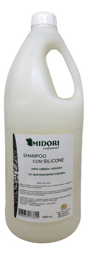 Shampoo Com Silicone 2 Litros Midori