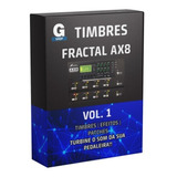 Patches, Efeitos E Timbres De Guitarra Para Fractal Ax8