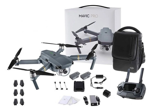 Drone Dji Mavic Pro Fly More Câmera 4k Com 4 Baterias