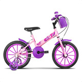 Bicicleta Aro 16 Infantil Com Rodinha Para Crianças