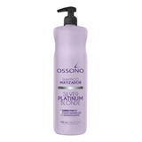 Shampoo Corrector Matizador Super Blonde Silver 900ml Ossono