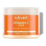 Idraet Vitamina C Scrub Crema Exfoliante Higiene Limpieza