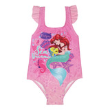 Traje De Baño Bebe Niña Disney Ariel