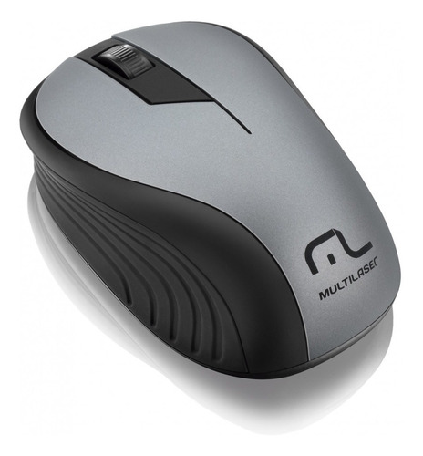 Mouse Fio Escritório Preto Grafite 2.4ghz 1200dpi Multilaser