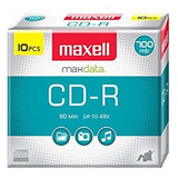 Maxell Max*****cd Recordable Media, Cd-r, 40x, 700 Mb, 10 Pa