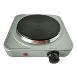 Fogareiro Cooktop Eletrico 1 Boca Cinza Camping Mesa