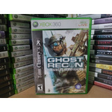 Jogo Tiro Ghost Recon Advanced Warfighter Xbox 360 Original 