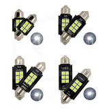 Par Foco Led Festoon Canbus Led 3030 6411 Luz Interior Placa