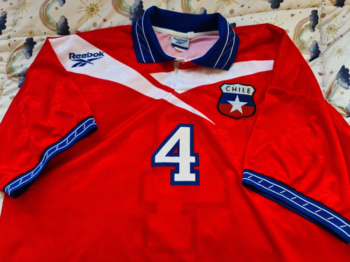 Camiseta Selección Chile Reebok Francia 98