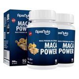 Kit 2 Maca Power Homem Energy Em Capsulas Formula Premium