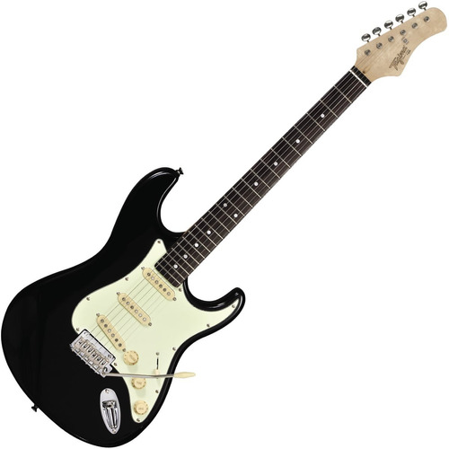 Guitarra Elétrica Tagima Preta Stratocaster T635 C/ 6 Cordas