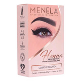 Henna Menela P/ Sobrancelha Loiro Escuro 2,5g E Fixador 30ml