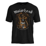 Camiseta Motorhead Baixo Lemmy