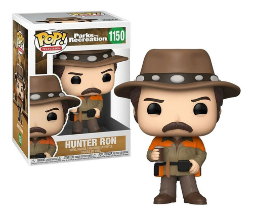 Funko Pop! Parks & Recreations Hunter Ron #1150 Original