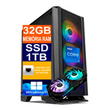 Pc Gamer Cpu Intel I7 10700f, 1tb, 32gb Ddr4, Rtx 4060 8gb