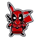 Pin / Broche Pikachu Vestido De Dead Pool