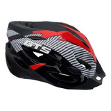 Capacete Ciclista Bike Ciclismo Adulto Tamanho Regulável Cor Vermelho Tamanho M-52 Ao 58cm