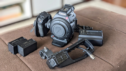 Canon C100 Super 35 + Viewfinder Profissional Específico 