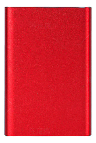 Disco Duro Móvil Rojo 80gb Unidad Portátil Para Transmisión