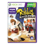 Jogo Kinect Rabbids Alive E Kicking  Xbox 360 Original Usado