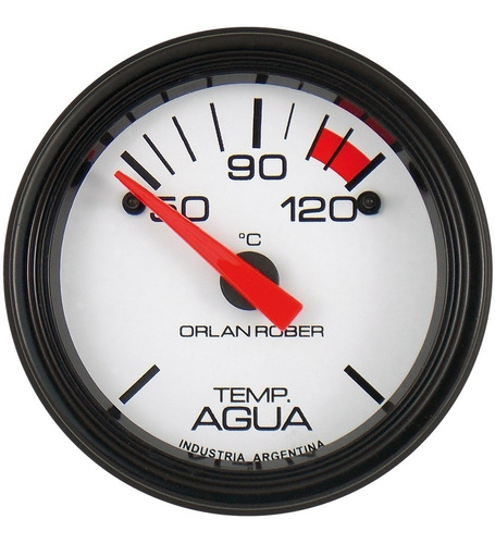 2 Relojes Orlan Rober Classic 52mm Electricos Presion Aceite Temperatura Agua 12v