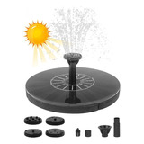 Mini Solar 1w Piscina Água Bomba Fonte Jardim Decoração