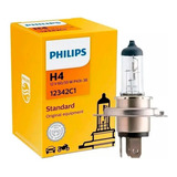 Lampada H4 Carro Moto 12342c1 12v 60/55w Philips Original