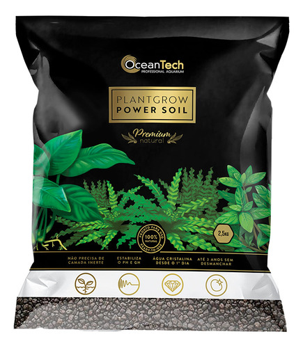 Substrato Fértil Para Plantados Plant Grow Power Soil 2,5kg