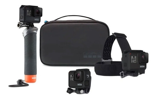 Estuche Kit Gopro Handler Flotador + Vincha Maletin 