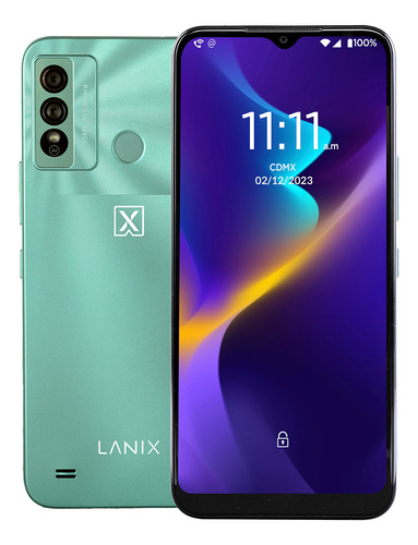 Smartphone Lanix Alpha 3r 128gb/6gb Ram Verde (13028)