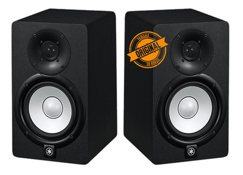 Monitor Ativo Yamaha Hs5 Preto 70w (par)