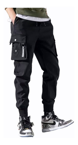 Cintas Harem Joggers Hombre Cargo Pantalones Streetwear