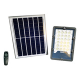 7 Pack Reflector Led Solar 100w Uso Interiores Y Exteriores Carcasa Gris Luz Luz Blanca Fria 6500k