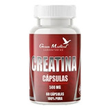 Creatina Green Medical 500mg 60 Capsulas Sabor No Aplica