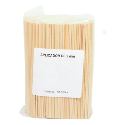Aplicadores Madera Sin Algodón 2mm X 15cm,bolsa 750 Piezas | Envío gratis