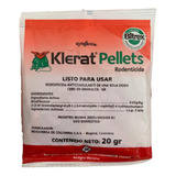 Klerat Ratas Y Ratones X 20 Gr 