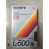 Videocassette Betamax Sony L-500 Betamax