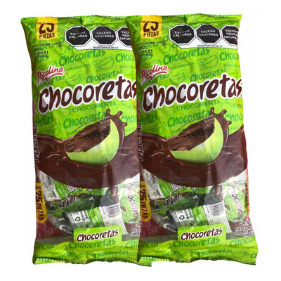 Chocoretas Ricolino Pack 50 Sobres 10 G C/u
