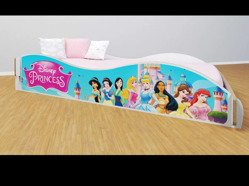 Cama Infantil Disney Princesas 1plaza Niña Entrega Inmediata