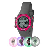 Relógio X-watch Feminino Ref: Xlppd058 Bxgx Infantil Digital