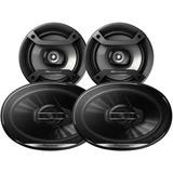 Combo Pioneer Parlantes 6x9 90w Rms + 6 6,5 Pulgadas Coaxial